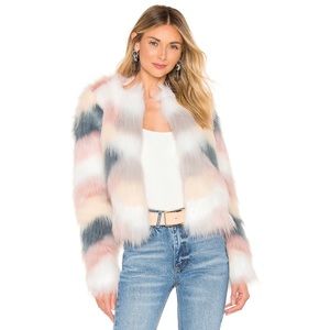 NEW Superdown Faux Fur Jacket S